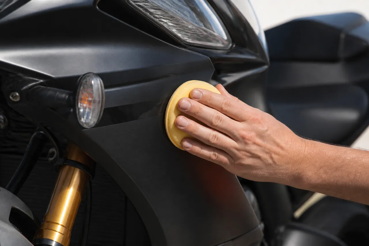 Nettoyage et protection d'une moto avant l'hivernage