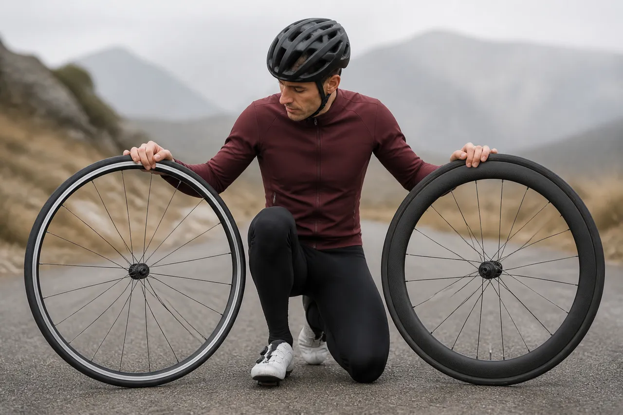 Choisir entre roue alu ou carbone selon l'usage et le budget