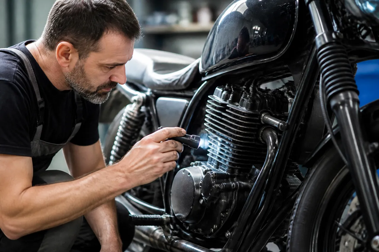 Usure prématurée du moteur d'une moto après un mauvais rodage